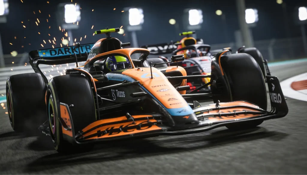 Apuestas en vivo en Fórmula 1 durante una carrera