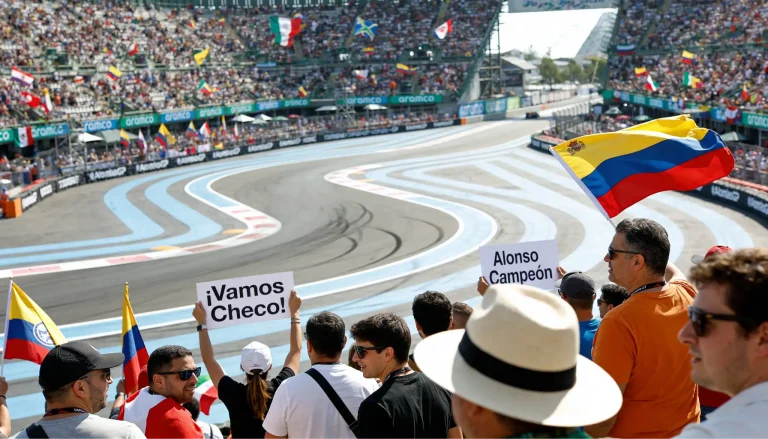 Gradas repletas de aficionados en un Gran Premio de Fórmula 1